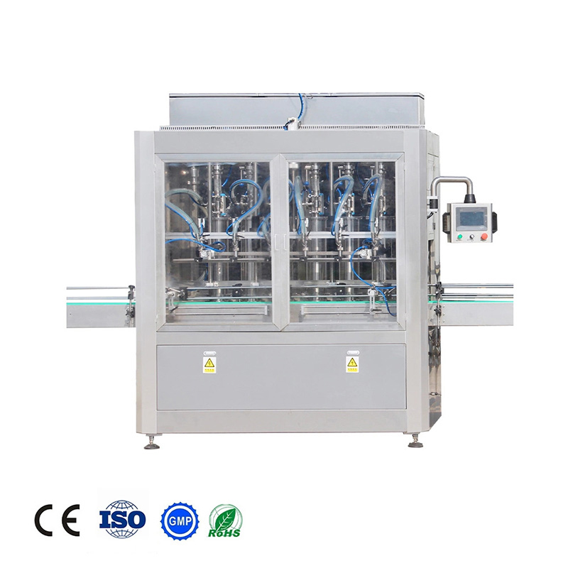 เครื่องบรรจุขวดน้ำหอมเครื่องสำอางของเหลวอัตโนมัติ