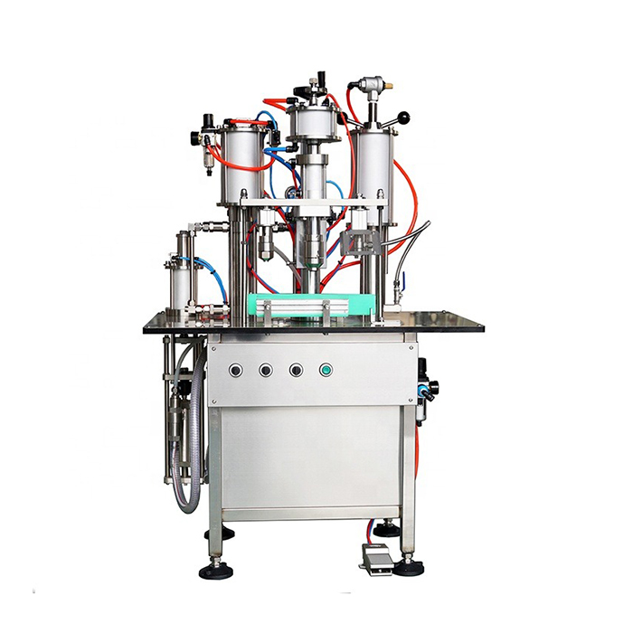 เครื่องบรรจุกระป๋องสเปรย์อัตโนมัติราคาถูก