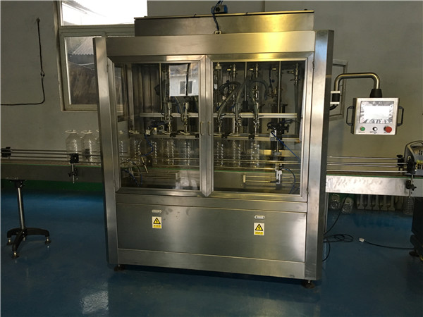 เครื่องบรรจุน้ำมันพืชชนิดเชิงเส้นของจีน