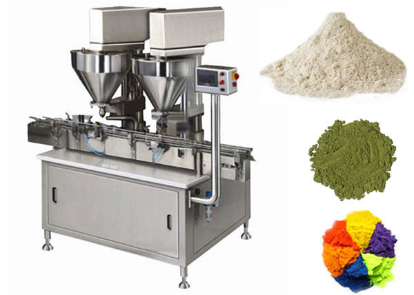 เครื่องบรรจุผงอัตโนมัติ 2 หัว