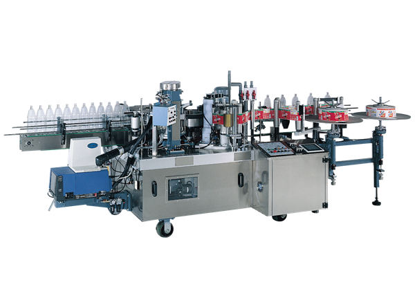 เครื่องติดฉลากกาวขวดเล็กอัตโนมัติ