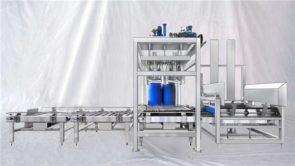 ปรับแต่ง ESDF ซีรี่ส์ความจุ 100-1000L เครื่องบรรจุอัตโนมัติ Big Drum